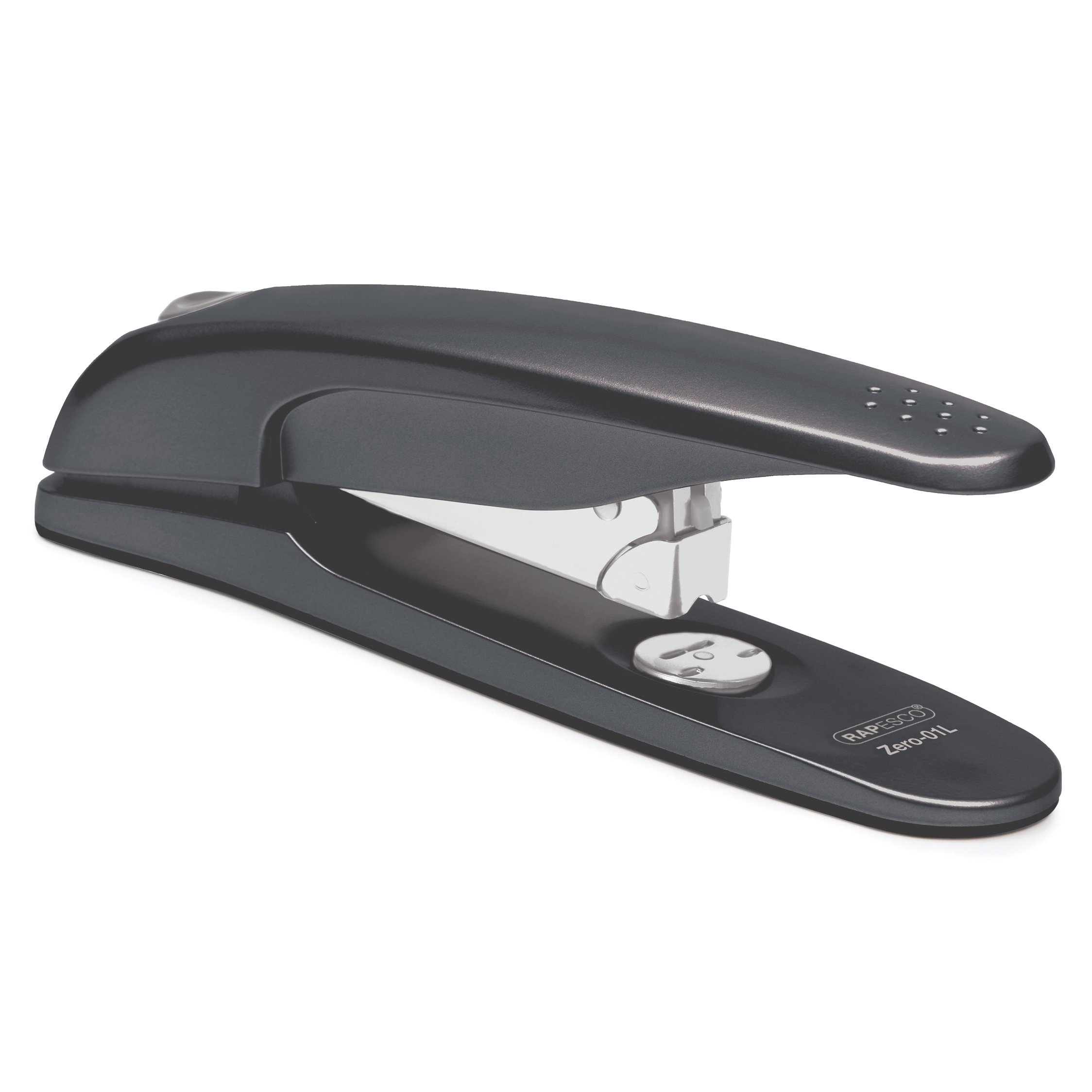 Rapesco 0432 ECO Zero-01L Stapler, 50 Sheet Capacity, Black — image 1