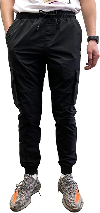 Southpole Mens Active Fleece Open Bottom Sweatpants - Regular, Big & Tall Sizes, Black Tech Woven, Large