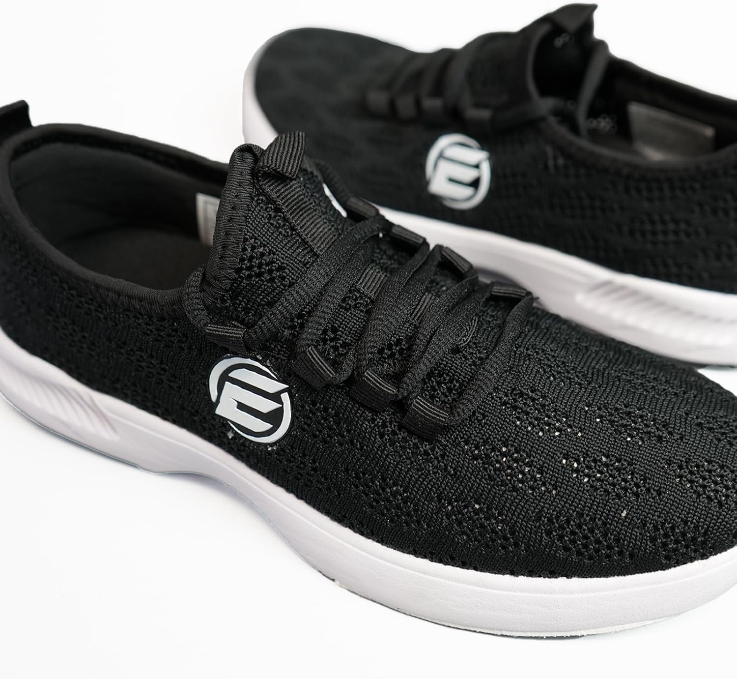 Vista 6 de ELITE Kona - Zapatos de bolos para mujer, malla atlética, estilo ligero con cordones y suela universal