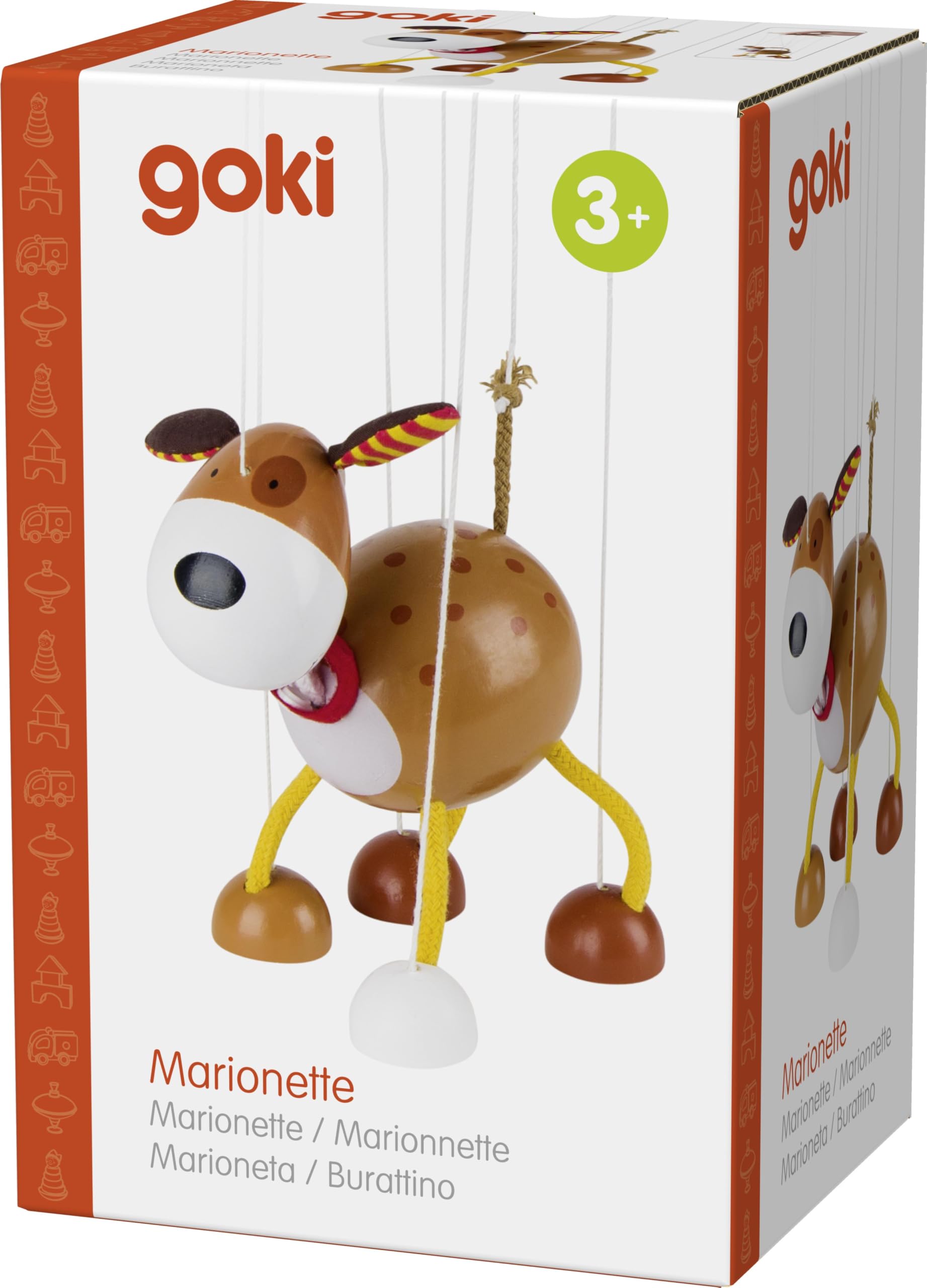 Goki Marionette Dog Puppet, Medium : Amazon.co.uk: Toys & Games