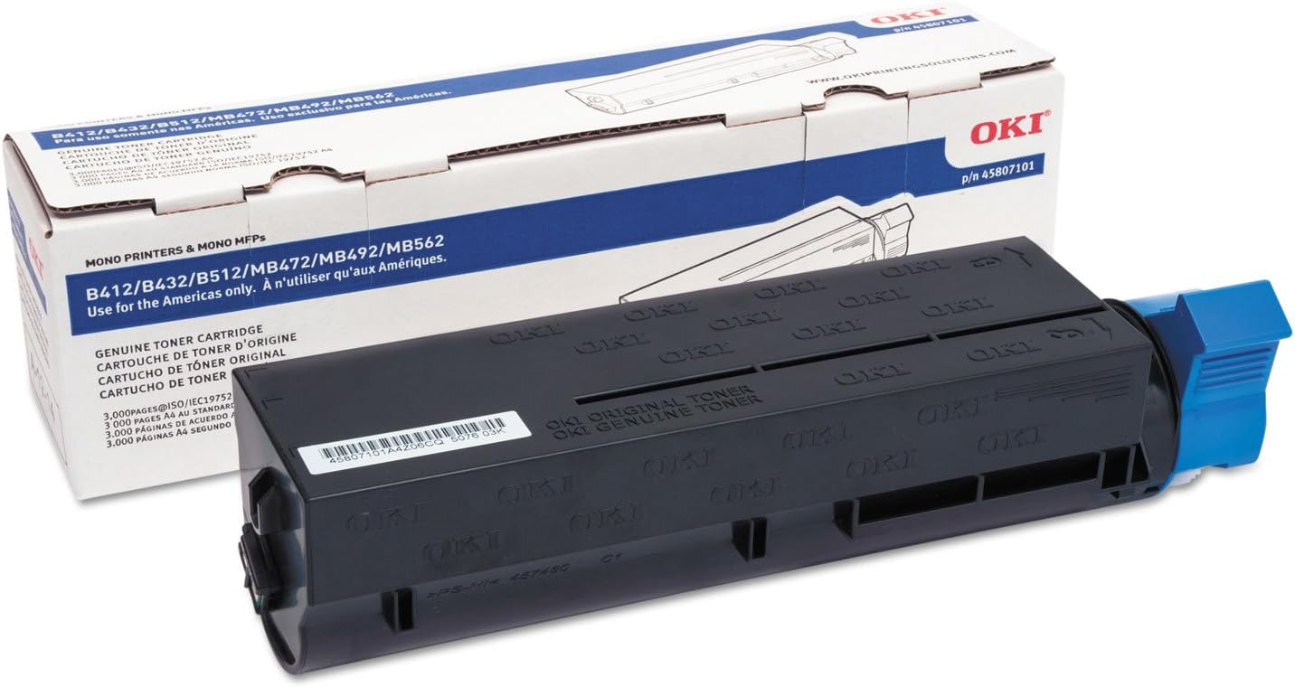 OKI 45807101 Original Toner Cartridge 2-Pack