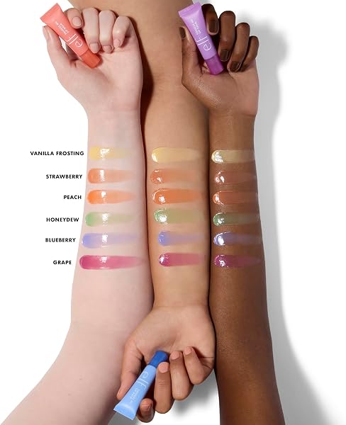 e.l.f. Squeeze Me Lip Balm, Moisturizing Lip Balm For A Sheer Tint Of Colour, Infused With Hyaluronic Acid, Vegan & Cruelty-free, Strawberry - 3