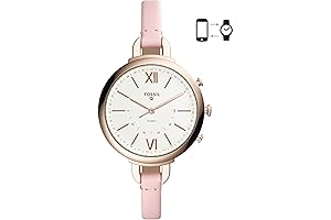 Fossil Smartwatch for Women - Annette Pink Leather FTW5023
