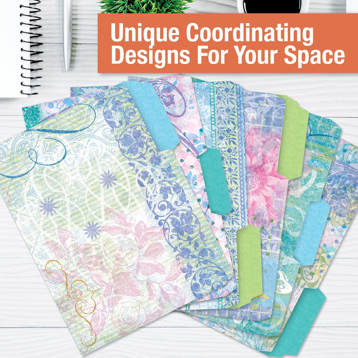 Colorful File Folders - Value Pack -5 Colorful File Folders - Value Pack -5