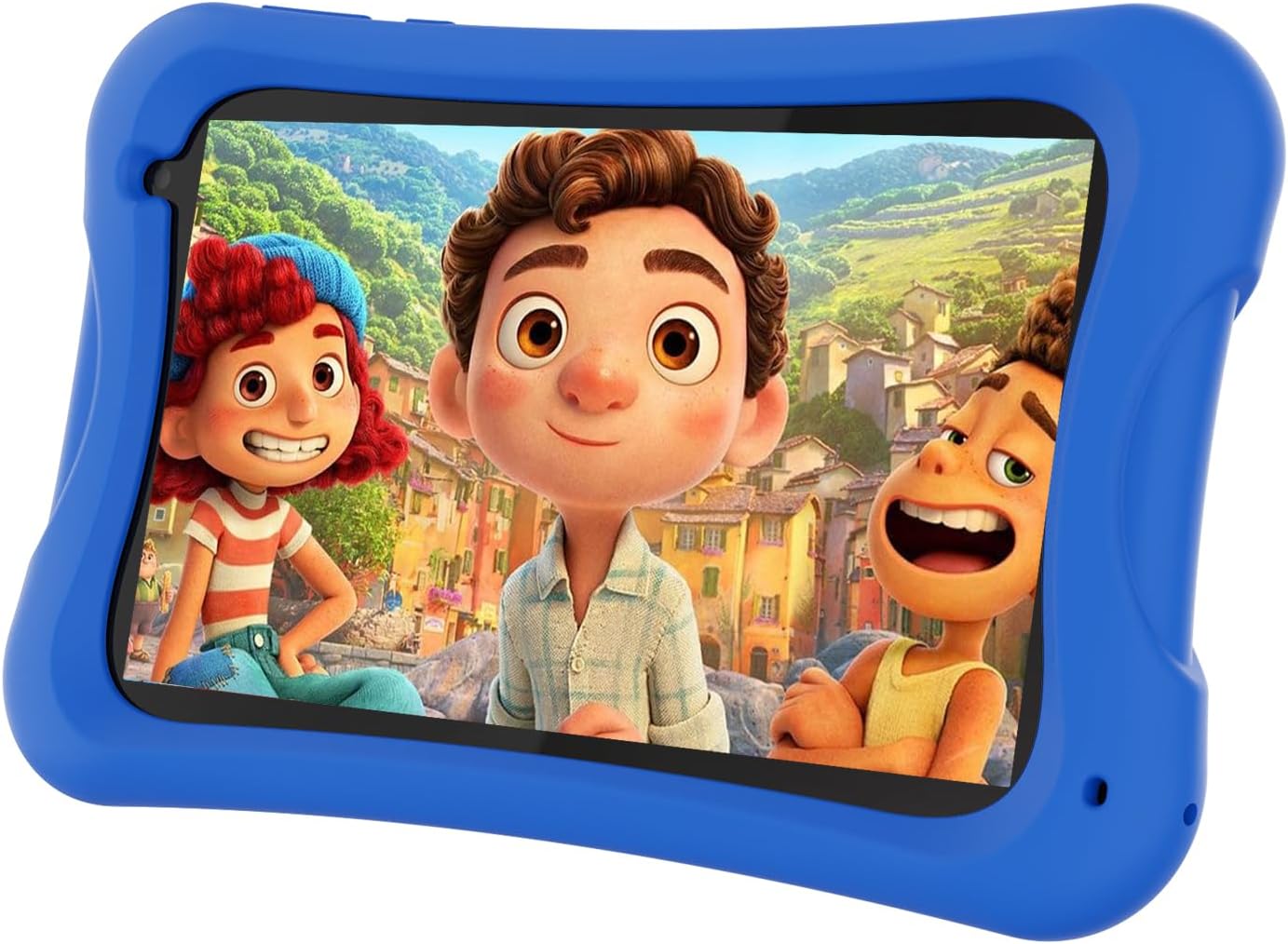 DigiLand 7 Inch Kids Tablet Ages 3-8, Android 13 Tablet for Kids,4G+32GB up to 128GB,Toddler Tablets with Dual Cameras,Best Electronics Tablets Gift for Kids,Shockproof Protective Case (Blue)