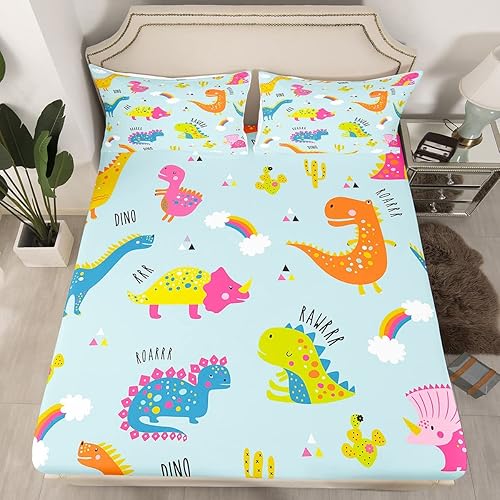 Miniatura 9 de Juego de sábanas bajeras de construcción para niños, adolescentes, equipo de camiones, juego de sábanas de construcción con vehículos de