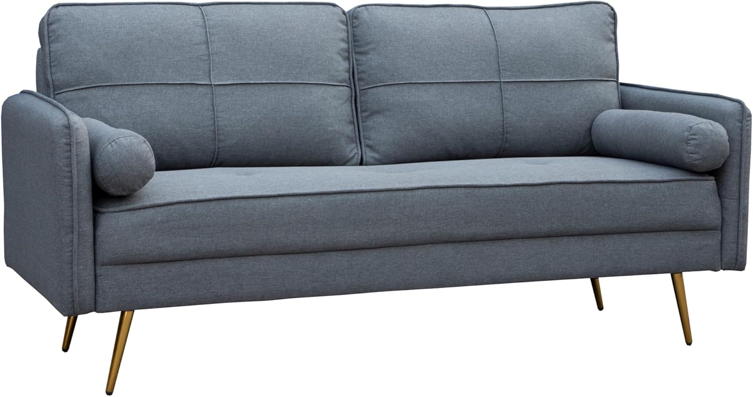 MODCART 68.9" Mid Century Modern Sofa Couch with Deep Seats