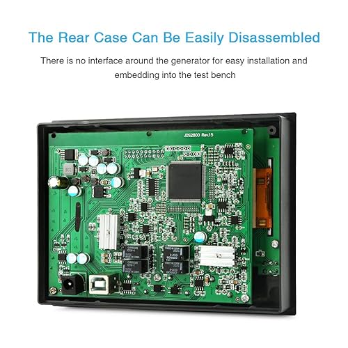 Miniatura 4 de Koolertron Generador de señal de 04-20 mA CC 0-10 V mini generador de función portátil 2 en 1 batería recargable integrada de 1000 mAh generador