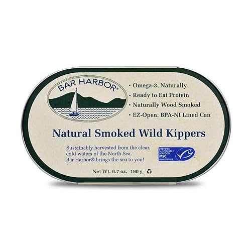 Bar Harbor Wild Smoked Kippers 6.7 oz (paquete de 12)