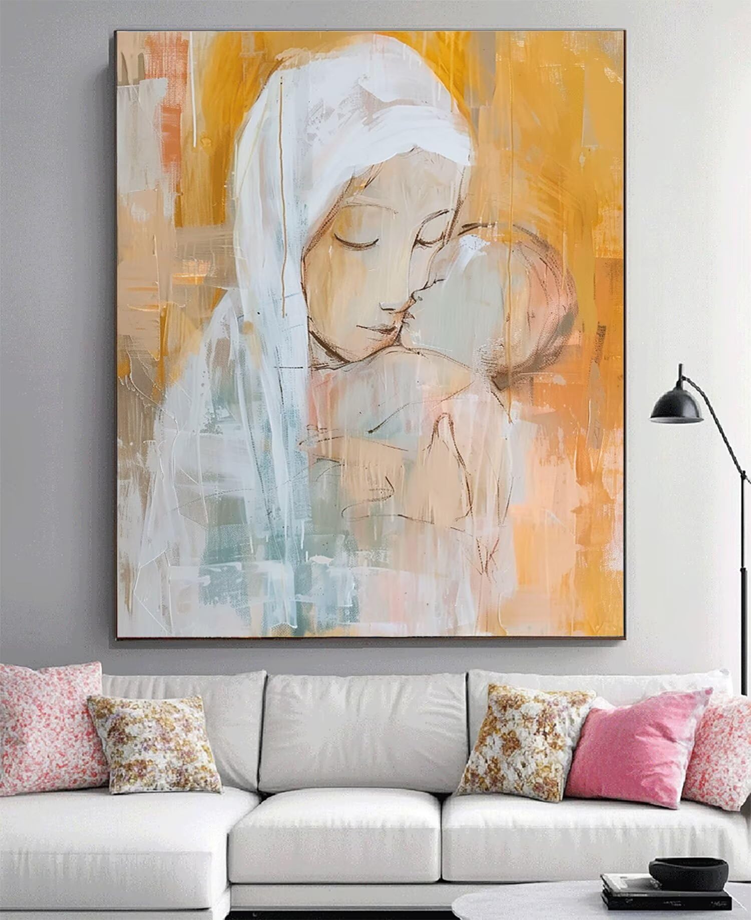 Malowanie diamentami Duże 90 x 60 cm Abstrakcyjny Zestaw do malowania diamentowego, DIY Pełne wiertło Matka Mozaika Rhinestone Malarstwo Diament Kryształ Sztuka Diamentowe Obrazy Kreatywne Koraliki