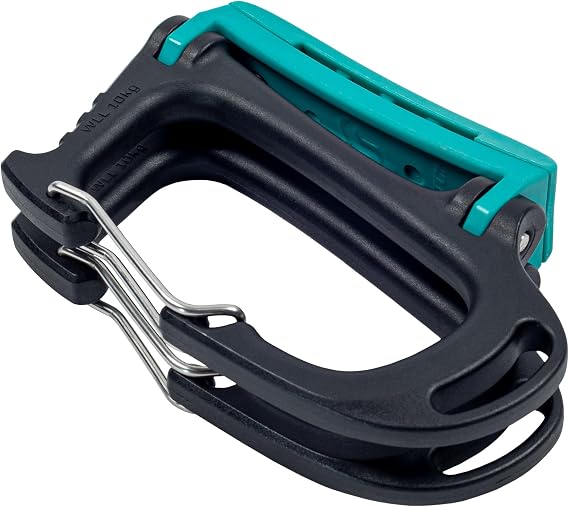 Notch Cargo Tool Carrier with 2 Gates, 3 Lockable Positions, Collapsible, Dedicated Retrieval Ball Slot (Pebble Holder), Installs on Harness Webbing up to 45mm Wide, WLL: 22 lbs. (99658)