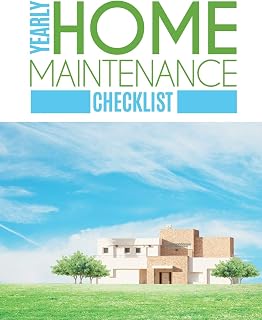 Yearly Home Maintenance Check List: Yearly Home Maintenance For Homeowners Investors HVAC Yard Inventory Rental Properties Home Repair Schedule