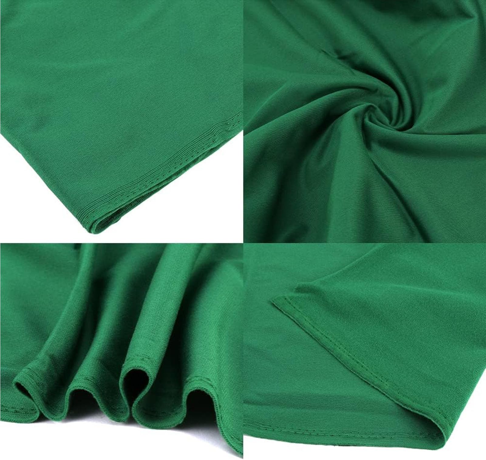 Filc stołowy bilardowy trwały obrus bilardowy filcowy zestaw zastępczy 2,1 m / 2,4 m / 2,7 m Indoor Sports Game Bilard obrus na stół z 6 dolnymi tkaninami do różnych gier Snooker, 01,8