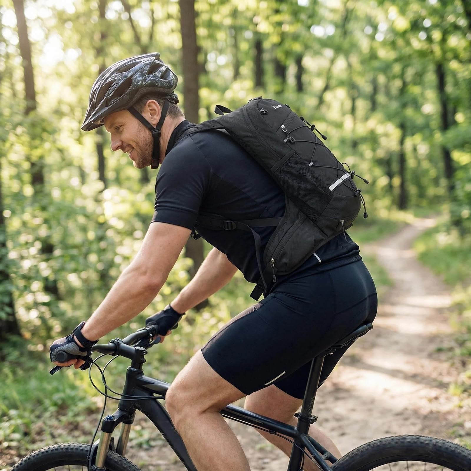 Plecak rowerowy, wodoszczelny, plecak turystyczny, outdoorowy, sportowy, plecak narciarski, dla mężczyzn i kobiet, na co dzień, do jazdy na rowerze, biegania, wędrówek