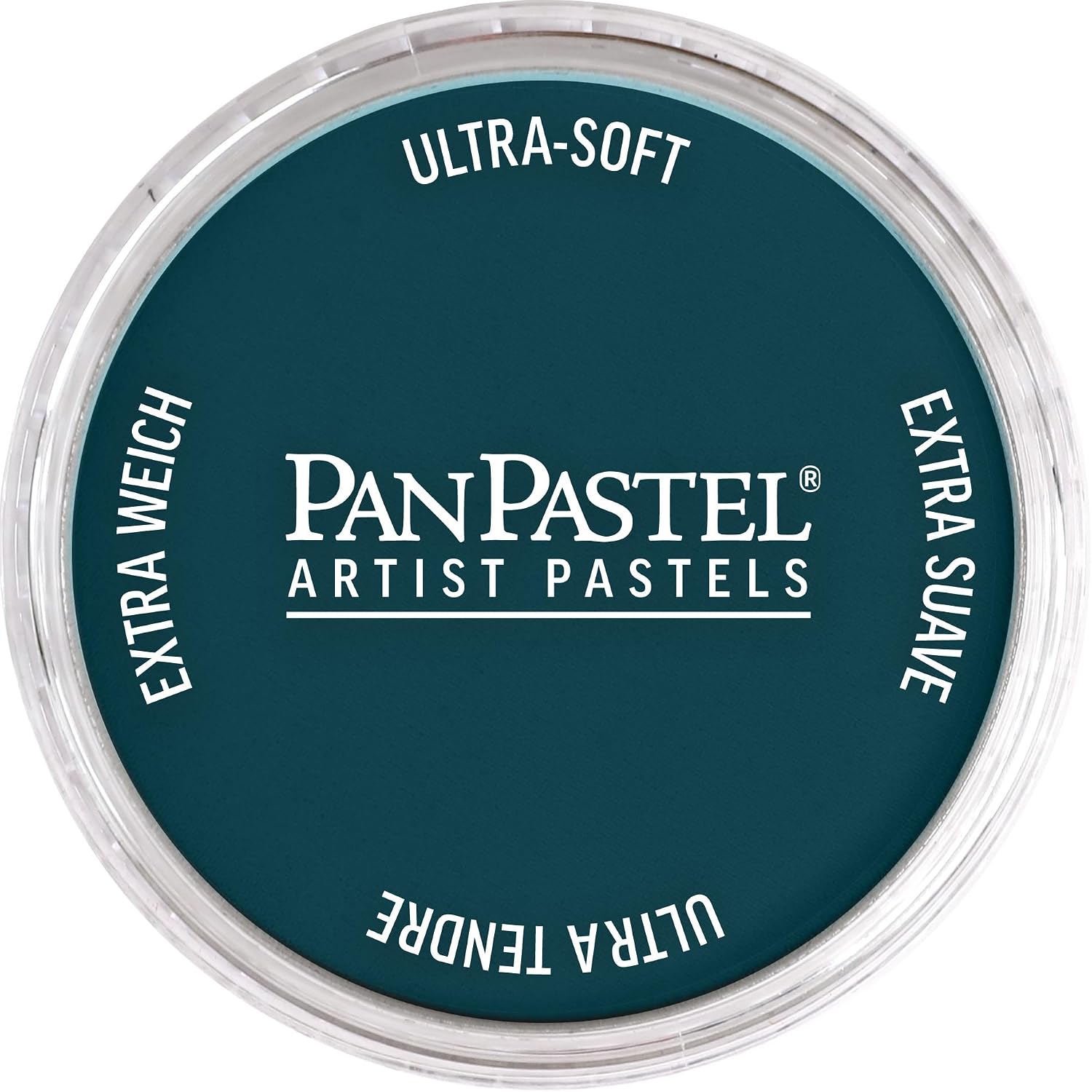 PanPastel Artist Pastels by GOLDEN, Cerulean Blue Extra Dark, 2.44” / 62mm Pan Diameter, Professional Artist Pastels, Unique Pan Format (cake-like)