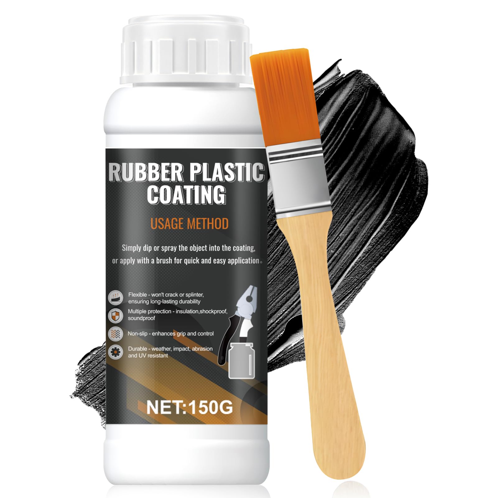 Tool Dip Rubber Coating - Enhanced Grip & Protection -1 Tool Dip Rubber Coating - Enhanced Grip & Protection -1