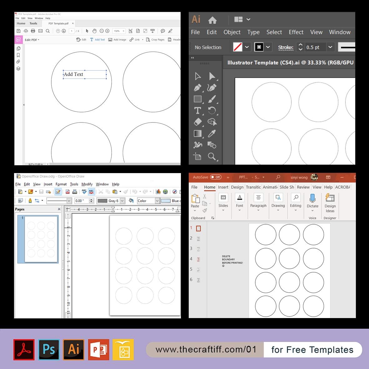 Round Kraft Labels Stickers Printable Paper Brown Color - 2 inches - Pack of 240 Labels - 20 Sheets - Image 6