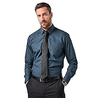 JP 1880 Camicia da Ufficio dalla vestibilità Comoda con Colletto Francese Blu Notte 6XL 703633733