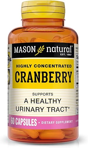 MASON NATURAL Arándano altamente concentrado 900 mg, suministro de 1 mes, antioxidante y salud inmunológica, apoya la t, 1 paquete