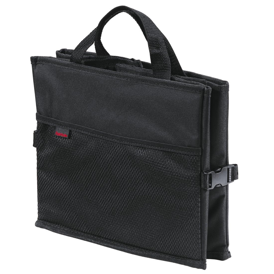 Hama Organizer do bagażnika, torba na zakupy (rozmiar S, nylon, 31 x 40 x 26 cm) czarny