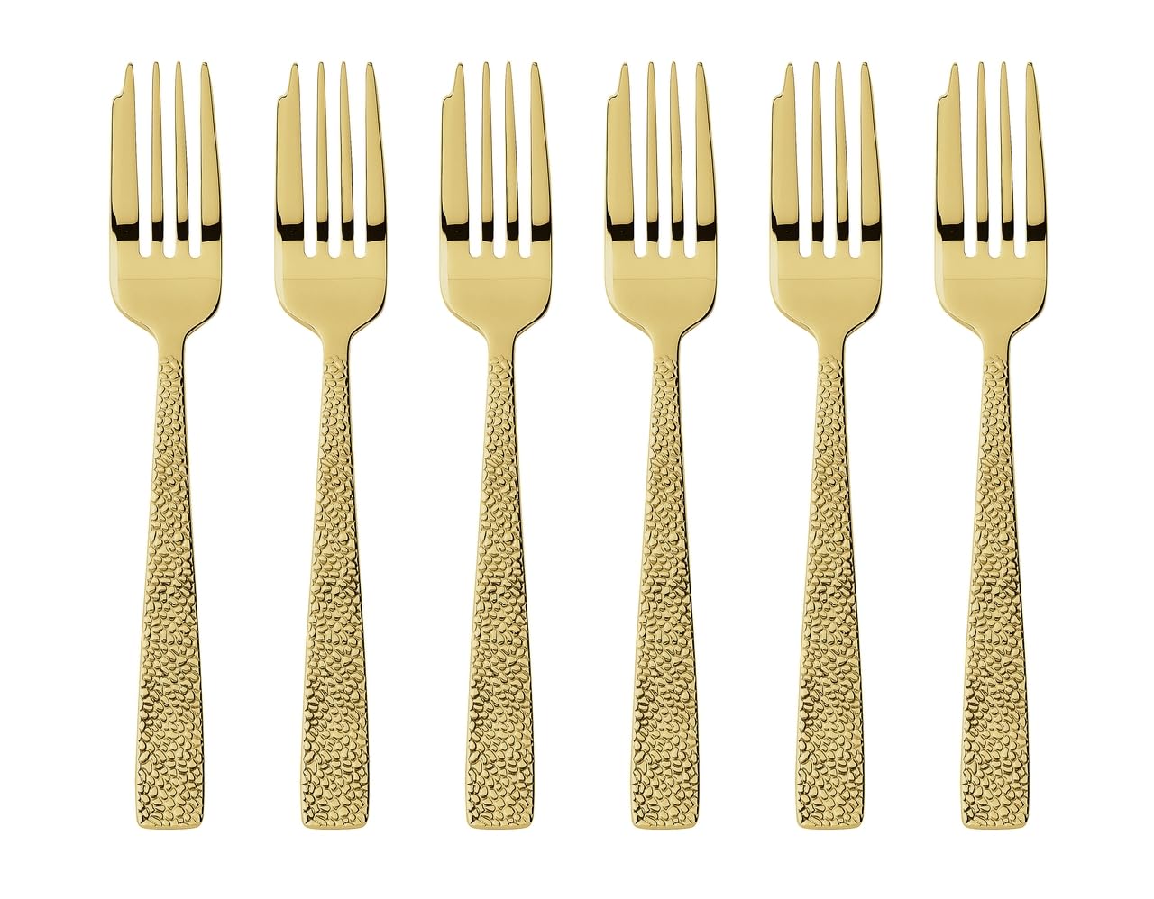 Sambonet - Confezione Regalo 6 Forchette Dolce Siena Pvd Gold