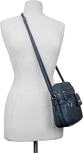 Miniatura 5 de Multisac Mini bandolera MultiSac North South con cremallera alrededor para mujer