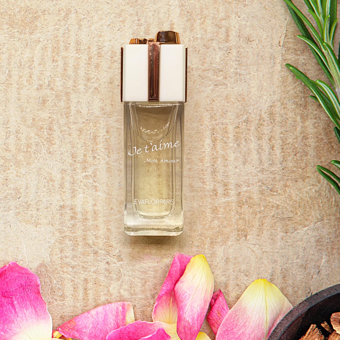 JE T’AIME Coffret 6 Miniatures Eau de Parfum • Parfums Femme • Fête des Mères ♡ Mamans • Collection EVAFLORPARIS • 10 ml