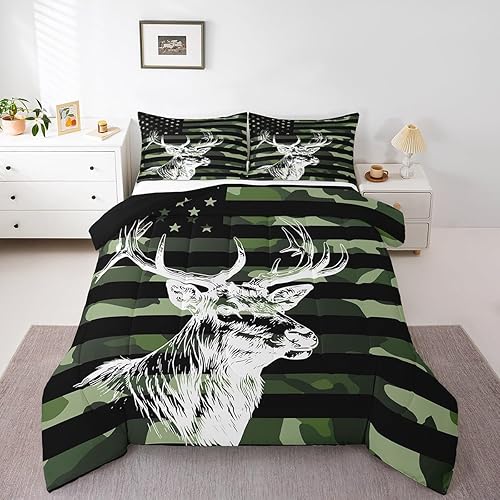 Miniatura 68 de Feelyou - Juego de edredón retro hippie con flores, tamaño King, para niños, con diseño de plantas florales botánicas de los 60 y 70, edredón Multi