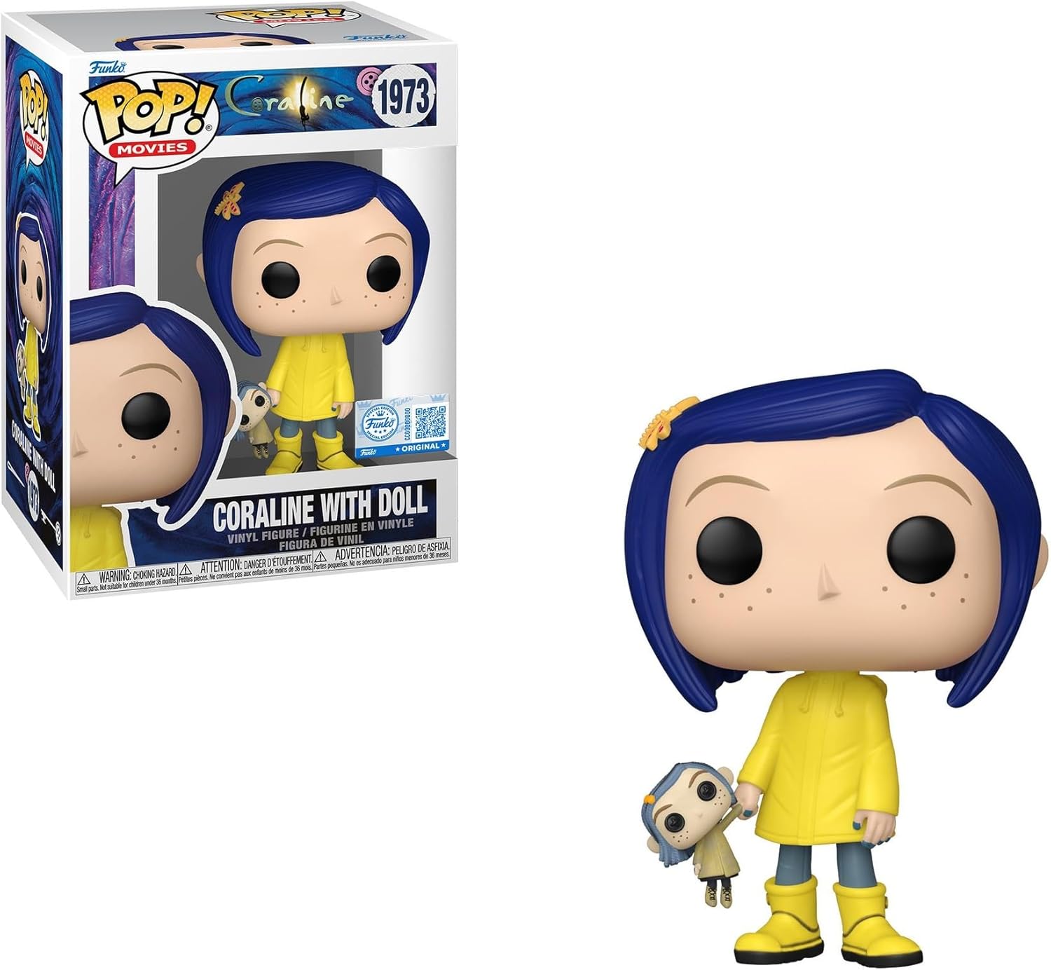Funko Movies Coraline with Doll Exclusive Pop Vinyl Figure 1973