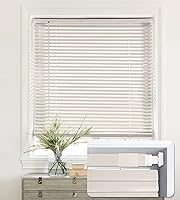 Vista 11 de LazBlinds Mini persianas horizontales de aluminio inalámbricas de 1 pulgada, persianas de filtrado de luz de tamaño personalizado para ventanas