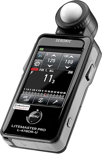 Sekonic L-478DR-U-EL Lightmeter para Elinchrom con garantía exclusiva de 3 años
