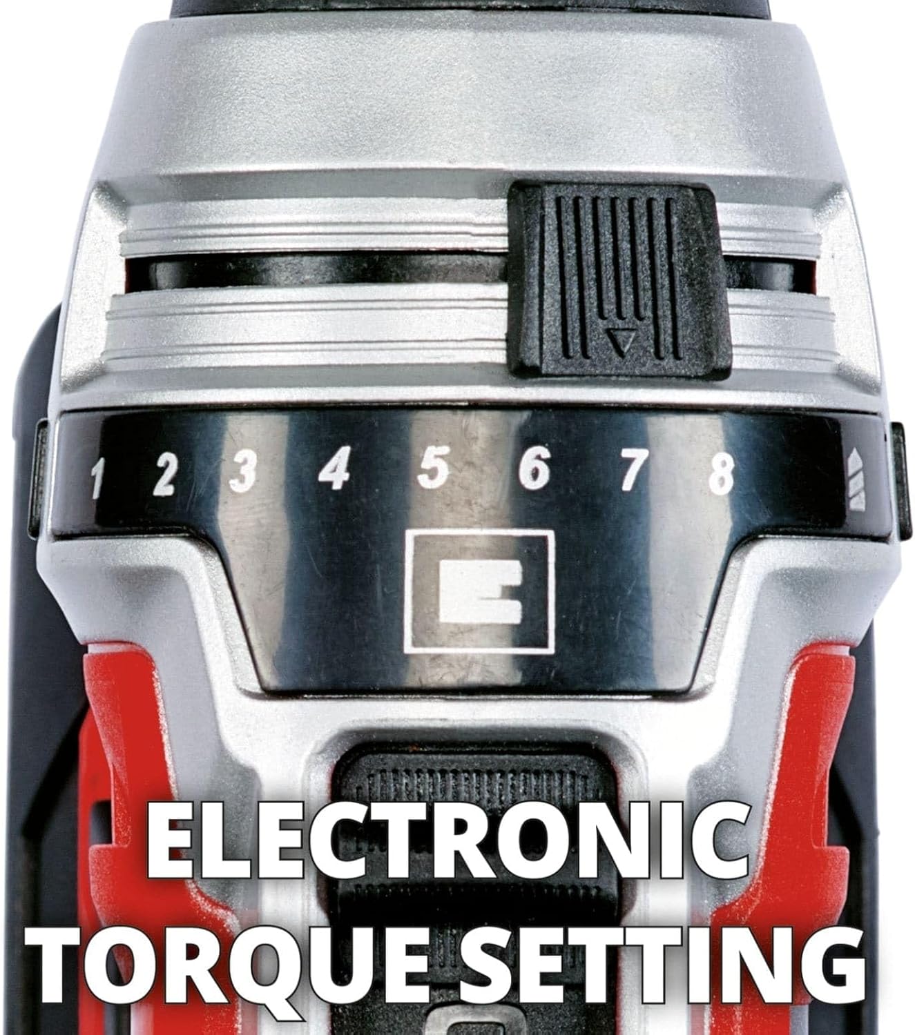 Einhell Cordless Screwdriver TE-CD 18 Li E Solo Power X-Change (Li-Ion, 18 V, 2 Gears, 47 Nm, Electronic Torque Preset, LED Light, Without Battery and Charger)