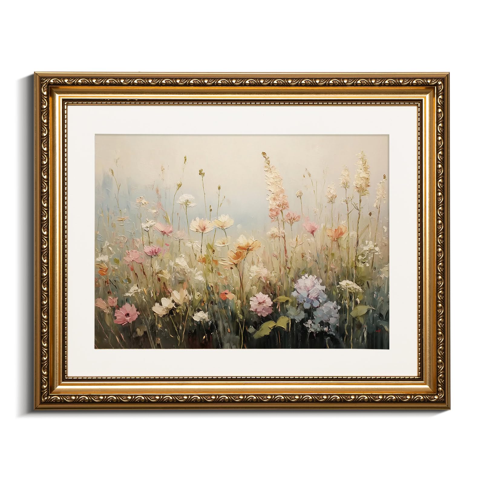 VIYYIEA Gold Framed Wall Art Canvas Print Home Decor Vintage Swan Decoration Grace Swan Art Painting Pictures Rustic Bathroom Wall Decor Animal Farmhouse Artwork for Living Room Bedroom Office 11x14in — view 46