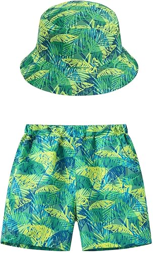 Babies, Toddlers, and Boys' Shorts Summer Pants Clothes Elastic Waist Short Jogger Pants Casual Beach Shorts with