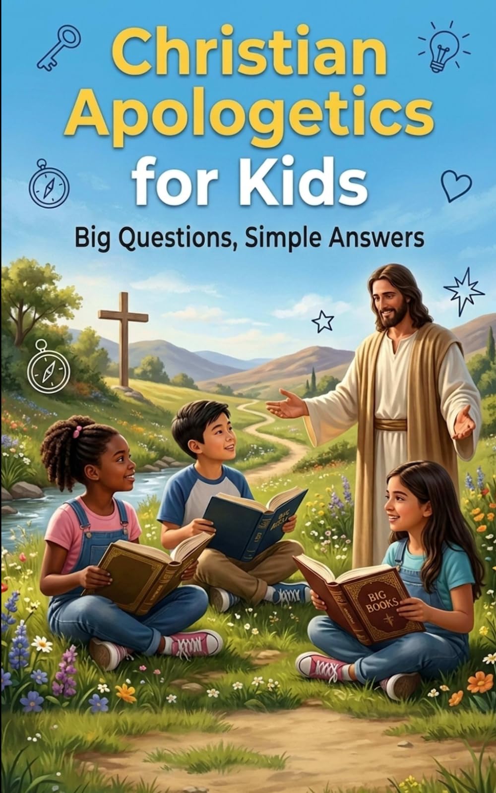 Christian Apologetics for Kids: Big Questions, Simple Answers: A Gentle Introduction to God, Faith, and Truth for Curious Young Minds