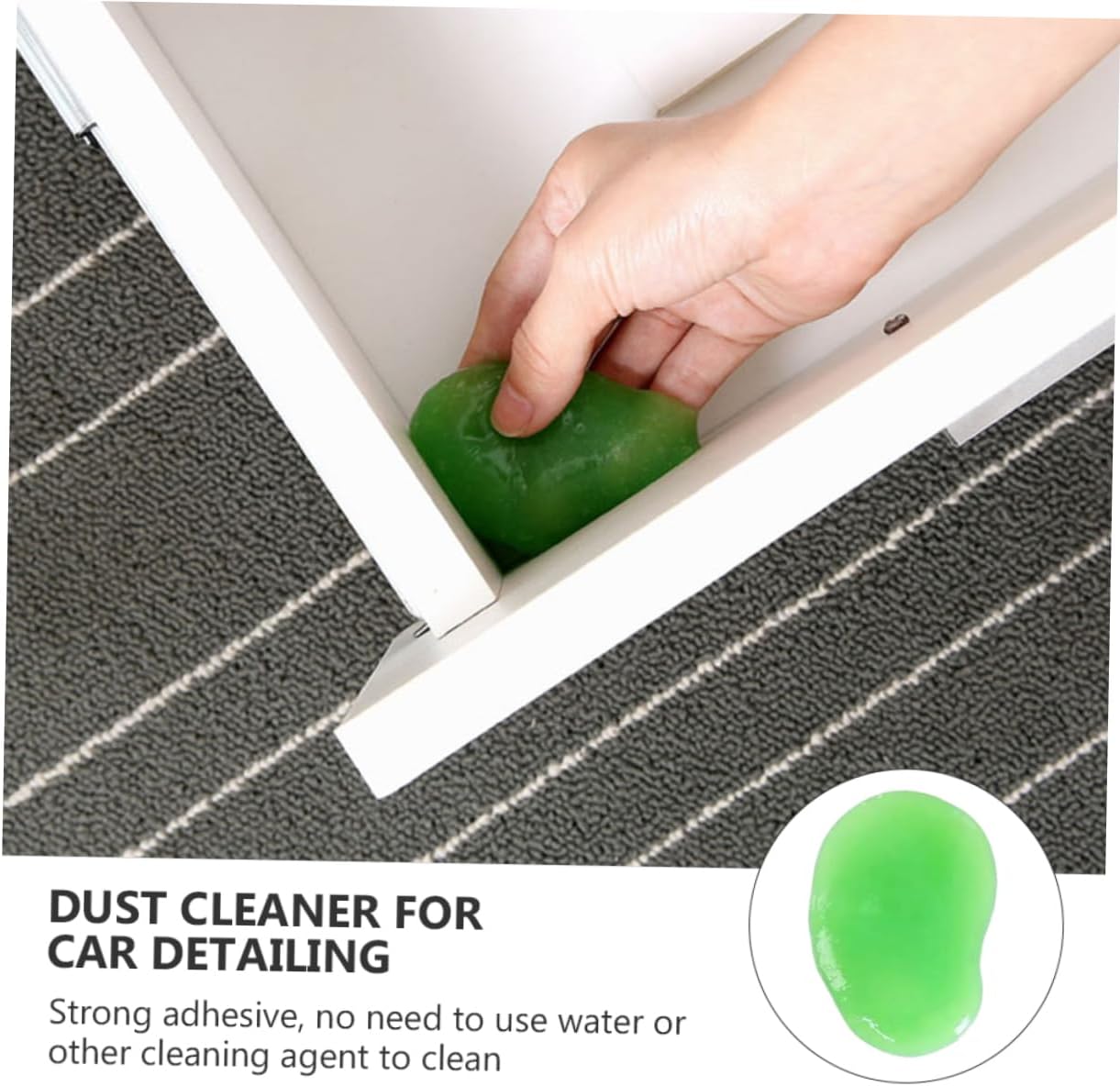 TEHAUX 20pcs Electronics Cleaning Gel for Keyboard Mouse and Detailing Dust Removal Tool for Computers and Automotive Cleaning Random