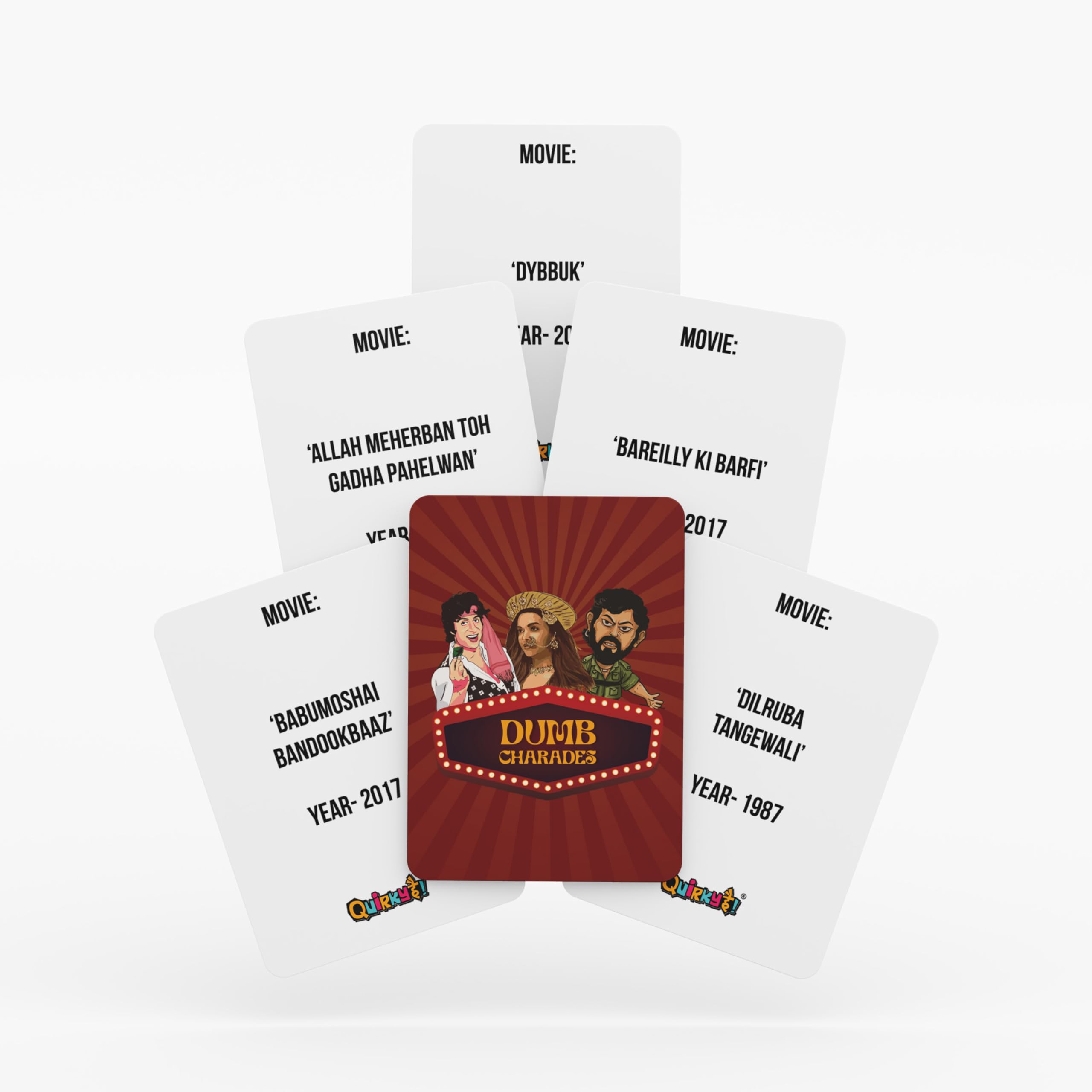 Quiz Safari & Bollywood Dumb Charades Card Game Combo - Fun & Educational Games for Kids & Adults - Perfect for Game Nights, Parties & Family Fun | Ages 6+ 3