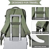 Vista 6 de coowoz Large Travel Backpack For Women Men,Carry On Backpack Flight Approved,Hiking Backpacks Waterproof Outdoor Rucksack Casual Daypack Travel Bag