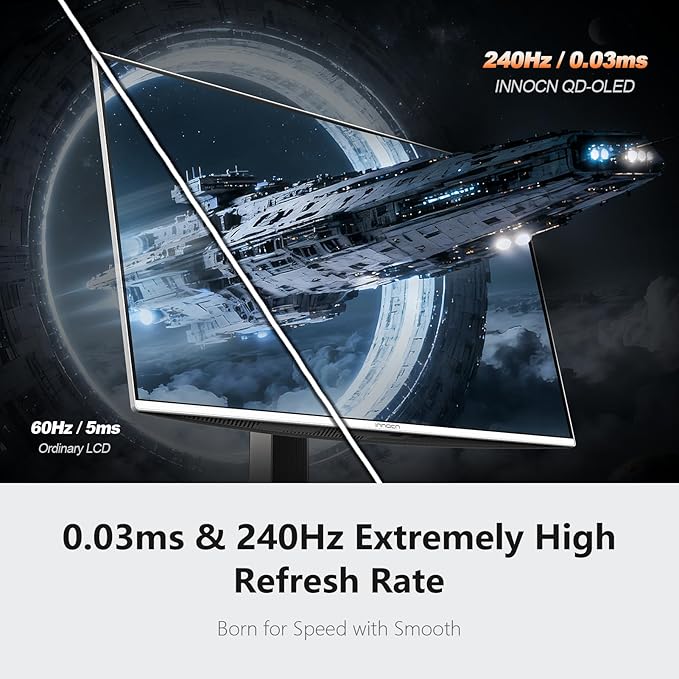 Monitor Gaming 27" 4K 240Hz OLED con HDR y Altura Ajustable miniatura 5