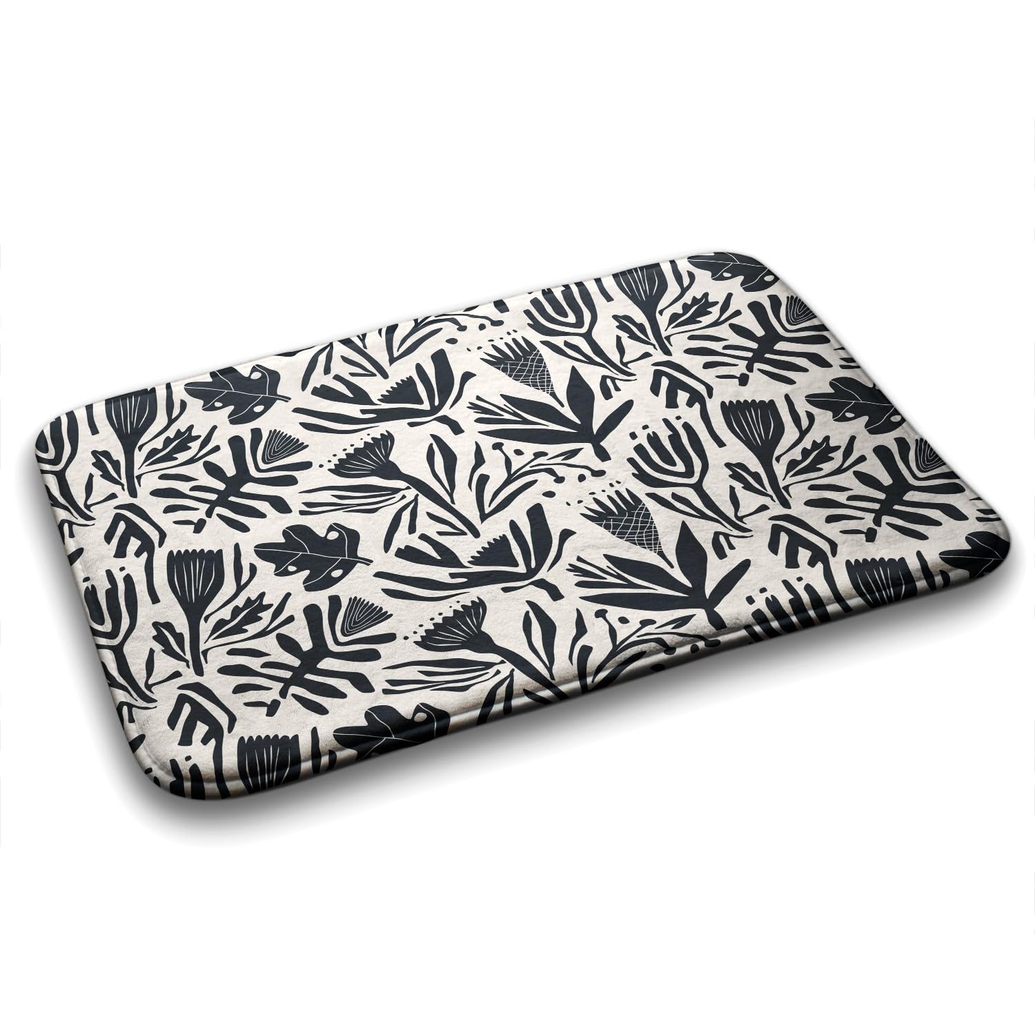 Tapis de salle de bains antidérapant et imperméable Tulup 90x60 cm pour douche sécurisée