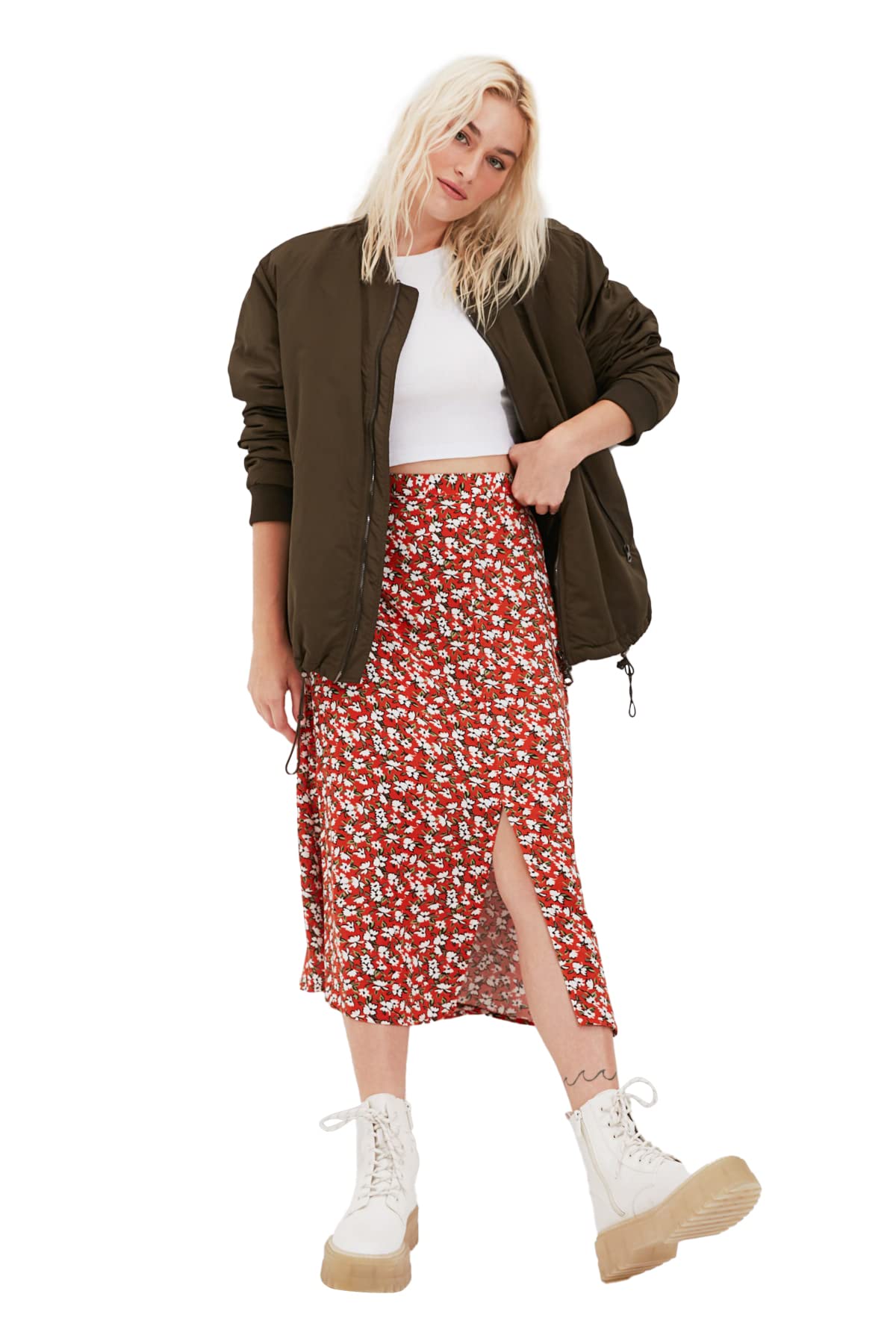 Women's skirt Trendyol Patterned