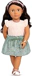 Our Generation 18-Inch Doll Clothes All Aflutter Butterfly Fashion, Outfits | 18-inch doll outfit with top, skirt, headband, bracelet, and jelly sandals; easy-open closures; doll sold, 5+ Years