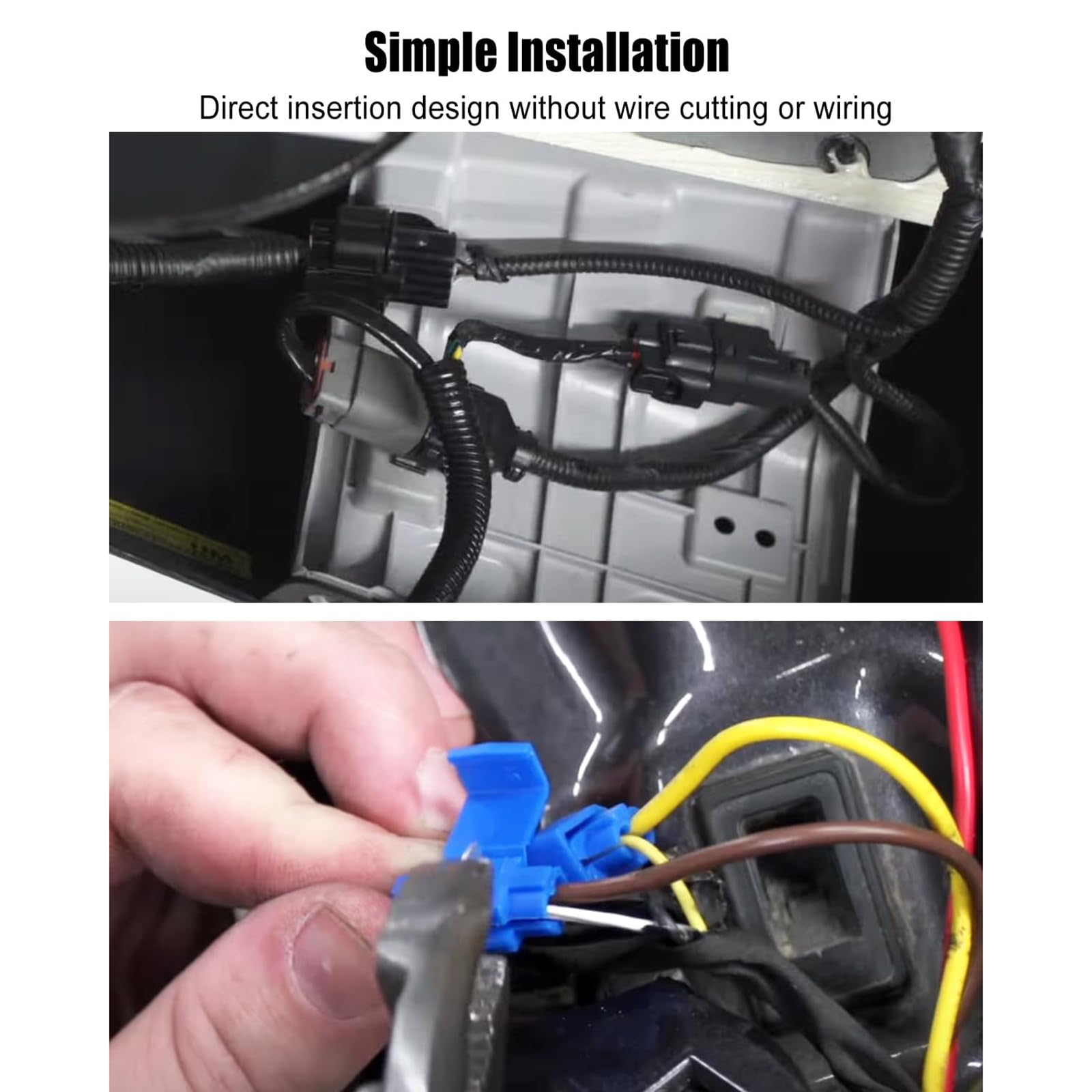 Conector de remolque de 4 pines resistente a la intemperie para conexión eléctrica fiable 56120 118515 40695 para viaje por carretera