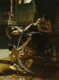 DTVWHQOHR Famous Painting Wall Art Prints Portrait Painting David and Saul by Julius Kronberg Vintage Canvas Prints for Office Decor 60x90cm