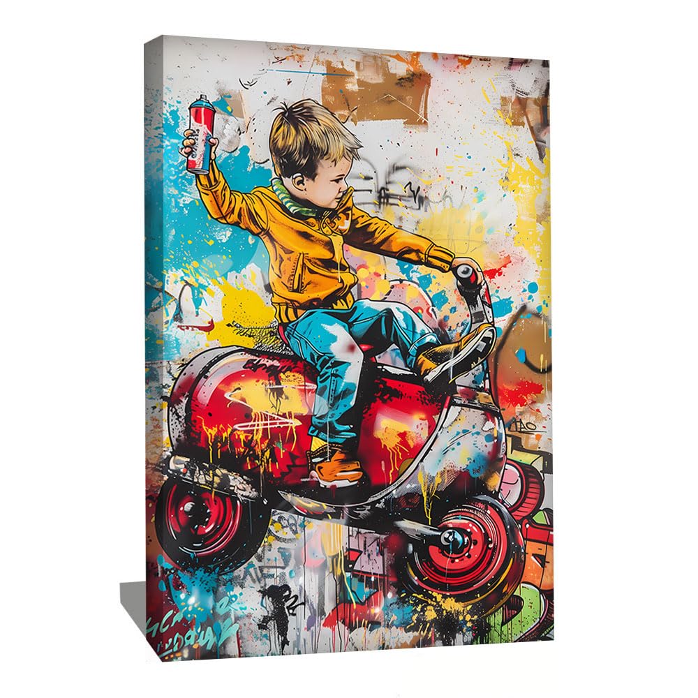 Alessio Cacciatore - Cuadro infantil decorativo de pared (60 x 40 cm)