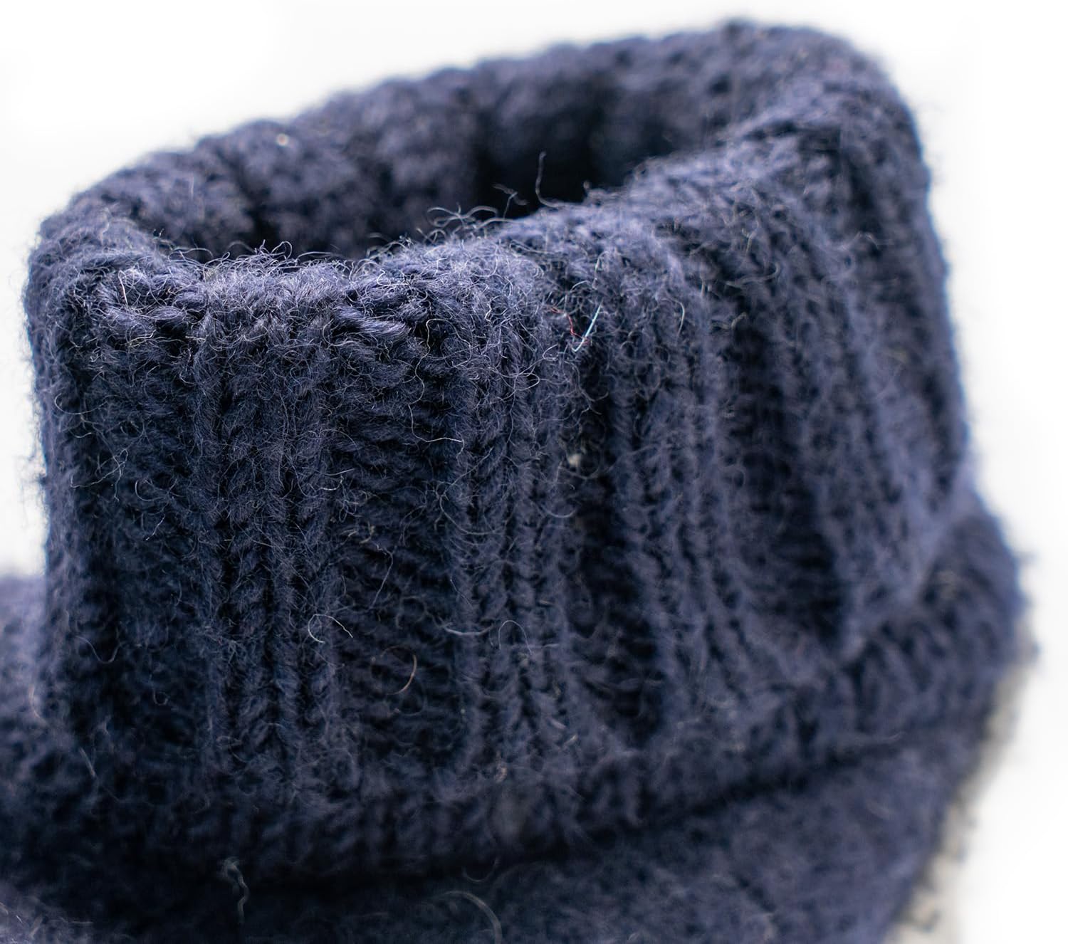 Tibetan Socks Handmade Wool Felt Slipper Shoe with Memory Foam and Rubber Sole