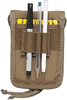 Vista 13 de TACTICAL NOTEBOOK COVERS Detachable Elastic Pen-Marker Loop Patch Hook Fastener Backing for Secure Attachment to Notebooks, Bags, and Gear Large