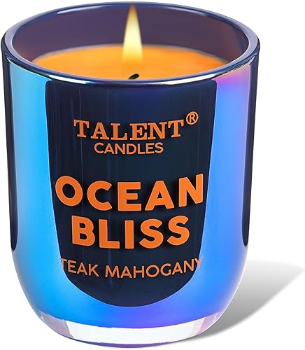 Miniatura 10 de Velas perfumadas para el hogar disfruta de velas en frasco, cera de soja natural con 3 mechas de algodón, regalo de inauguración de la casa para