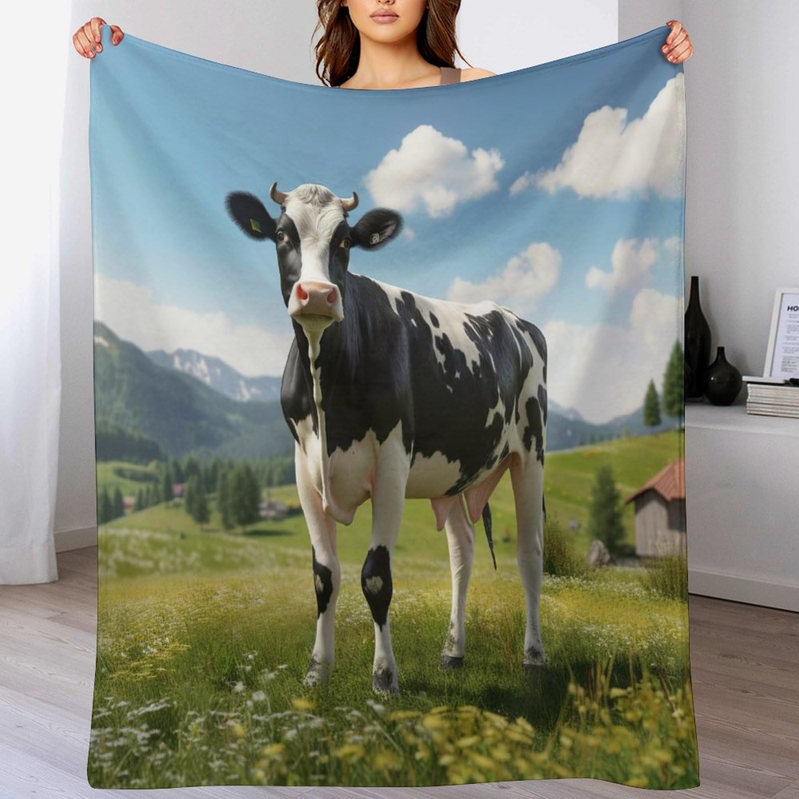 Couverture polaire douce pour lit lavable en machine et facile d'entretien