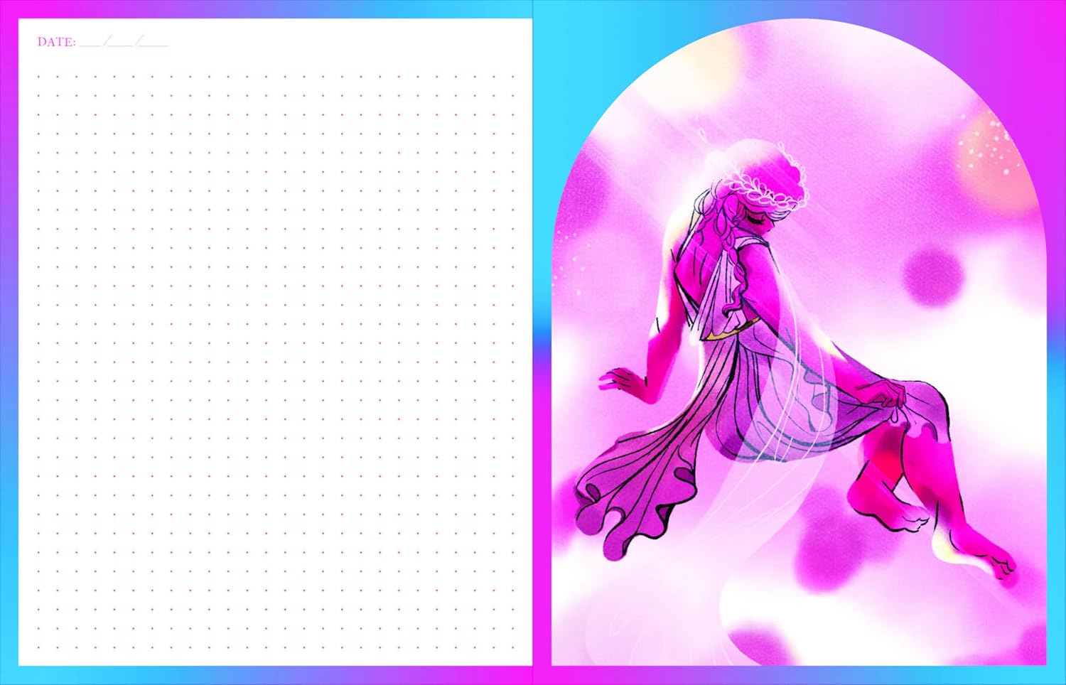 Lore Olympus Notebook: A Journal for Drawing, Coloring, Writing, and More - Image 4